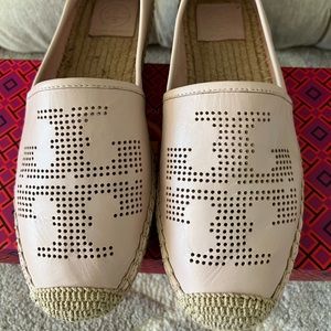 Tory Burch leather espadrilles